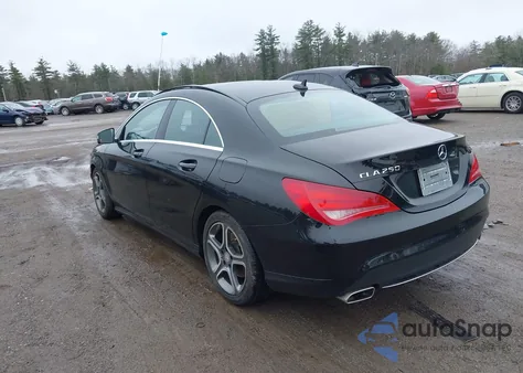 2014 Mercedes-Benz Cla 250 from USA, damaged, VIN WDDSJ4EB6EN036315
